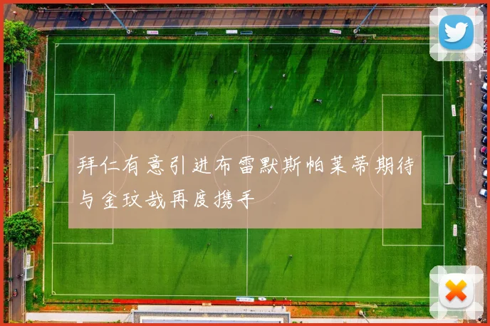 拜仁有意引进布雷默斯帕莱蒂期待与金玟哉再度携手